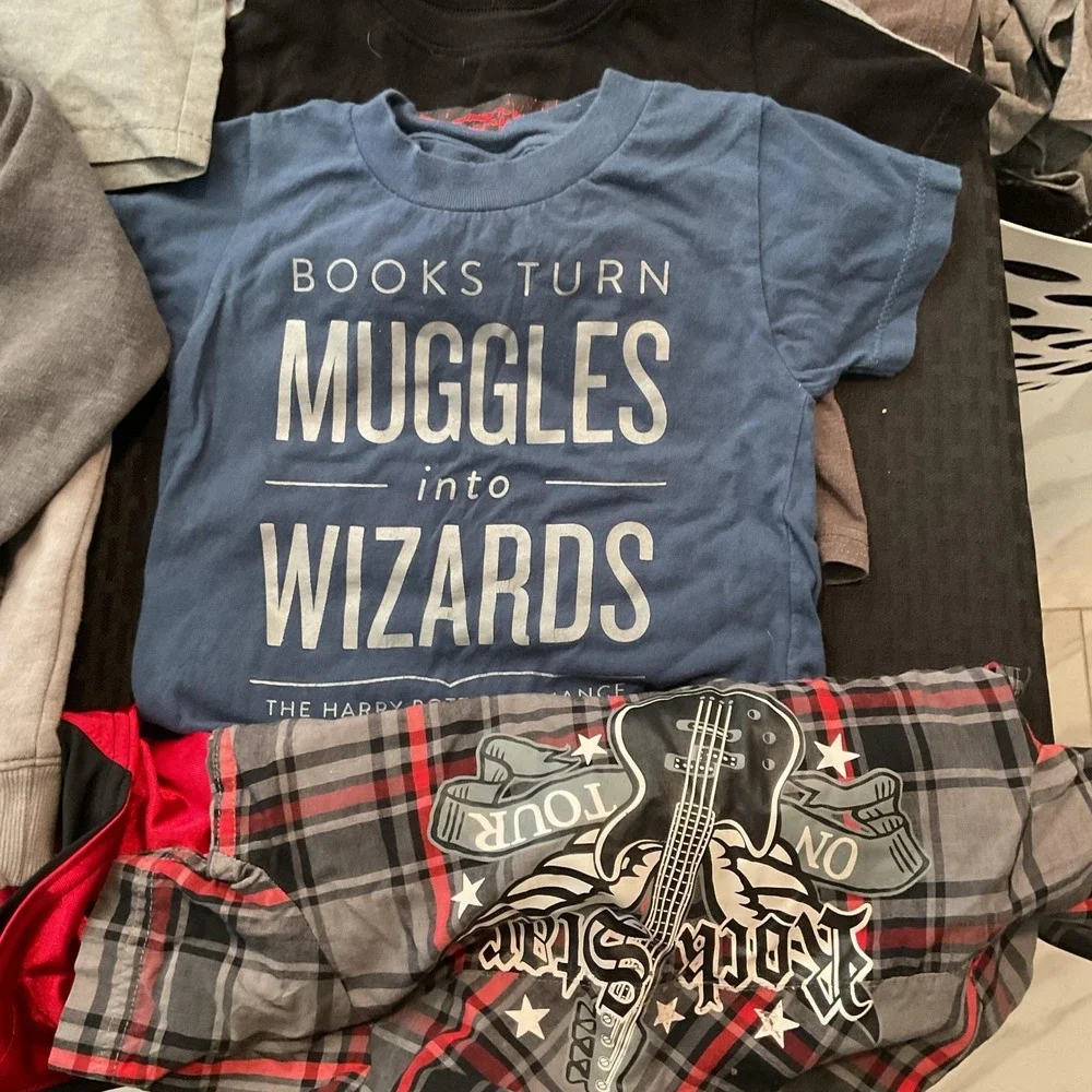 Mixed Brands Outfit Lot Boys 2T Multicolor Toy Story Minions Harry Potter 24pc